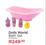 Dolls World Bath Set PT8500G