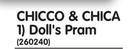 Chicco & Chica Doll's Pram