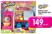 Shopkins Bakery And Veg Market Set-Per Set