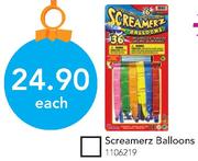 Screamerz Balloons-Each