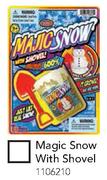 Magic Snow With Shovel