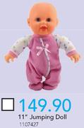 11" Jumping Doll