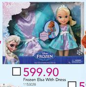 Frozen Elsa With Dress