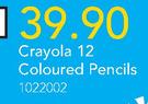 Crayola 12 Coloured Pencils