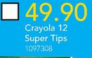 Crayola 12 Super Tips