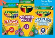 Crayola 12 Super Tips