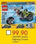 Lego Creator Highway Cruiser