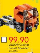 Lego Creator Sunset Speeder