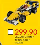 Lego Creator Yellow Racer