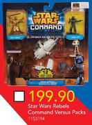Star Wars Rebels Command Versus Packs