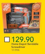 Home Depot Bendable Screwdriver