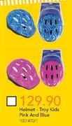Helmet Troy Kids Pink And Blue