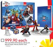PS4 And Xbox One Disney Infinity 2.0 Marvel Super Heroes Starter Pack
