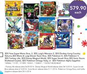 Nintendo 3DS Games-Each