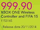 Xbox One Wireless Controller And Fifa 15