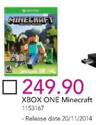 Xbox One Minecraft