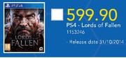 PS4 Lords Of Fallen