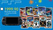 PSP E1000 Console+ 10 Games Bundle