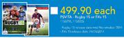 PSVita Rugby 15 Or Fifa 15