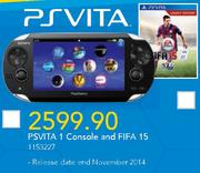 PSVita 1 Console And Fifa 15