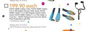 NOZ HDMI Cables-Each