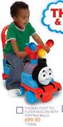 Thomas Foot To Floor Ride-On With Popping Balls