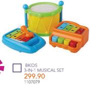 BKids 3-In-1 Musical Set