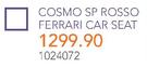 Cosmo SP Rosso Ferrari Car Seat