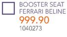 Booster Seat Ferrari Belind
