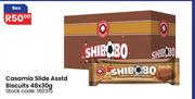 Casamia Slide Biscuits Assorted-48 x 30g Per Box