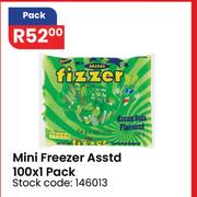 Mini Freezer Assorted-100 x 1 Per Pack