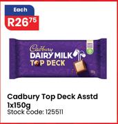 Cadbury Top Deck Assorted-150g Each