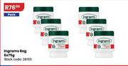 Ingram's Reg-6 x 75g Per Pack