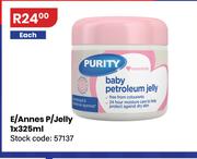 Purity E/Annes P/Jelly-325ml Each