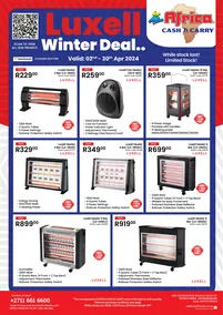 Africa Cash & Carry : Traders Tuesday (02 April - 30 April 2024 While Stocks Last)