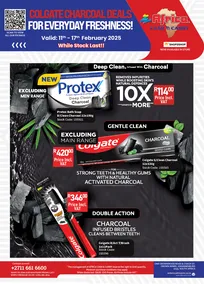 Africa Cash & Carry :  Colgate Charcoal Deals  (11 February - 157February 2025 While Stocks Last)