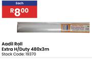 Aadil Roll Extra H/Duty 480 x 3m-Each
