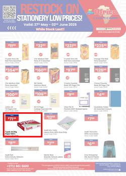 Africa Cash and Carry : Restock On Stationery (27 May - 02 June 2025 While Stocks Last), page 1