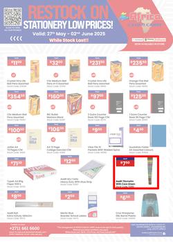 Africa Cash and Carry : Restock On Stationery (27 May - 02 June 2025 While Stocks Last), page 1