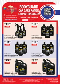 Africa Cash & Carry : Bodyguard Car Care Range Launch Specials (08 October - 14 October 2024)