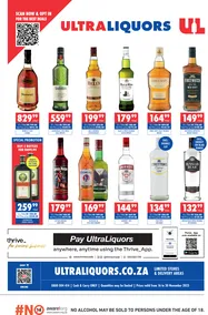 Ultra Liquors Specials 16 November 30 November 2023 Www guzzle co za