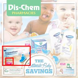 Dis-Chem : Baby Savings (21 Oct - 17 Nov 2016), page 1