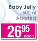 Johnson's Baby Jelly 500ml-Assorted