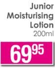 E45 Junior Moisturising Lotion-200ml