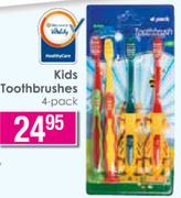 Kids Toothbrushes-4 pack