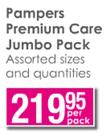 Pampers Premium Care Jumbo Pack-Per Pack