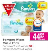 Pampers Wipes Value Pack-Per Pack