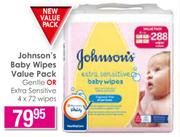 Johnson's Baby Wipes Value Pack