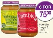 Bumbles Stage 3 Assorted-6x180ml
