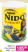Nestle Nido 3+ Pre-School Milk-1.8Kg